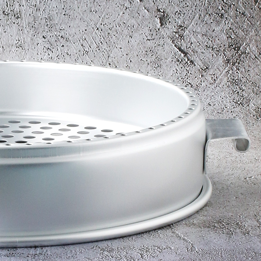 계란 만두 찜기 업소용 대형 찜 냄비 찜솥 찜통 42cm, 만두채반 중 - 상세 이미지 2