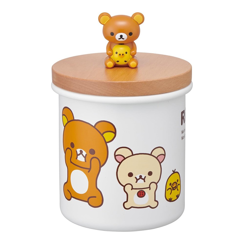 스케이터 리락쿠마 법랑 캐니스터 보존용기 750ml