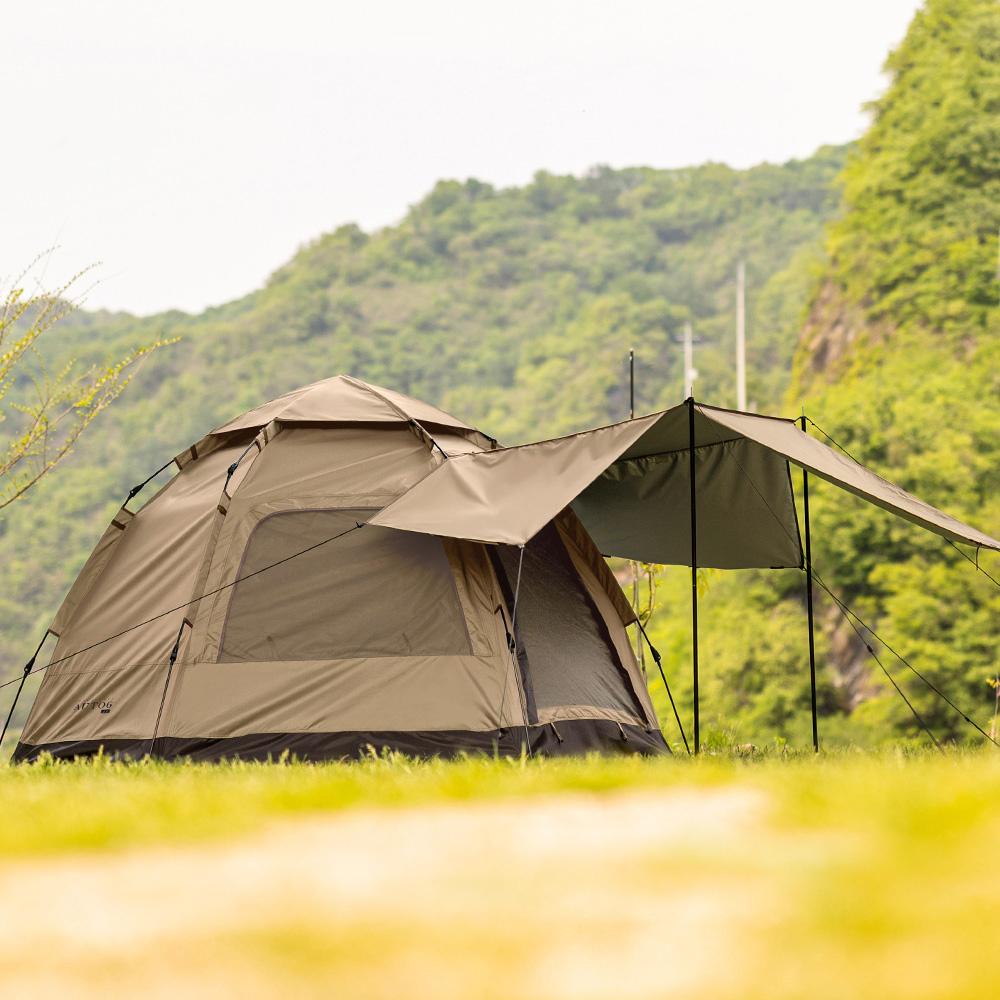 패스트캠프 오페라반타 플러스 원터치 텐트 자동 돔 그늘막 탄