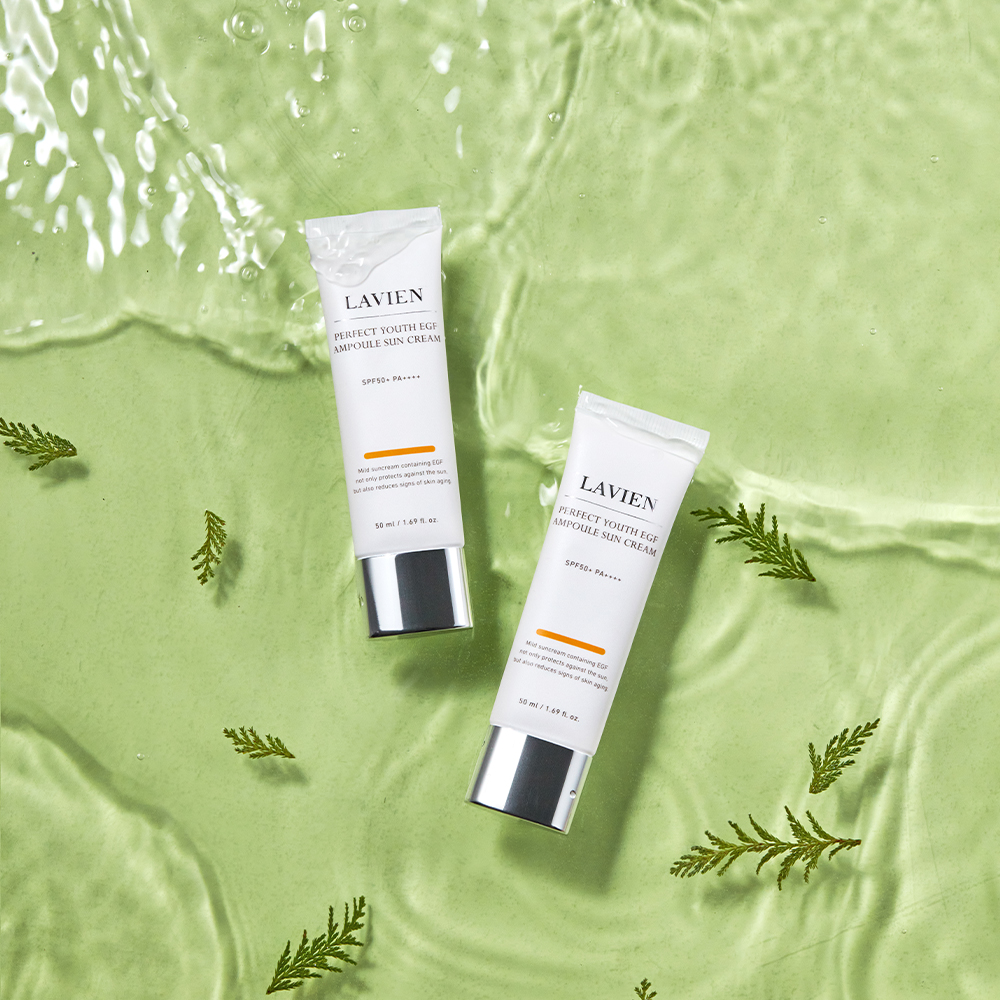 라비앙 퍼펙트 유스 EGF 앰플 선크림 무기자차 눈시림X 50ml SPF50+ PA++++ - 상세 이미지 4