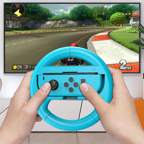 닌텐도스위치 조이콘 컨트롤러 레이싱휠 마리오카트8 핸들 레스
