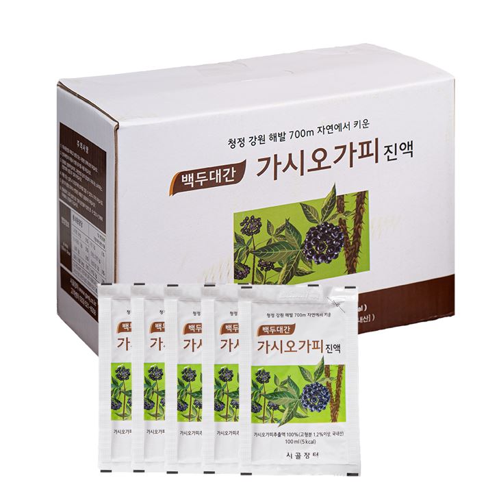 시골장터 가시오가피 즙 60포 100ml 백두대간건강나라 제품 이미지