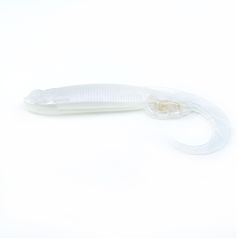 캣츠크로우 모비딕테일 광어웜 다운샷웜 029 화이트퍼플, 12.7cm(5인치) - 상세 이미지 4