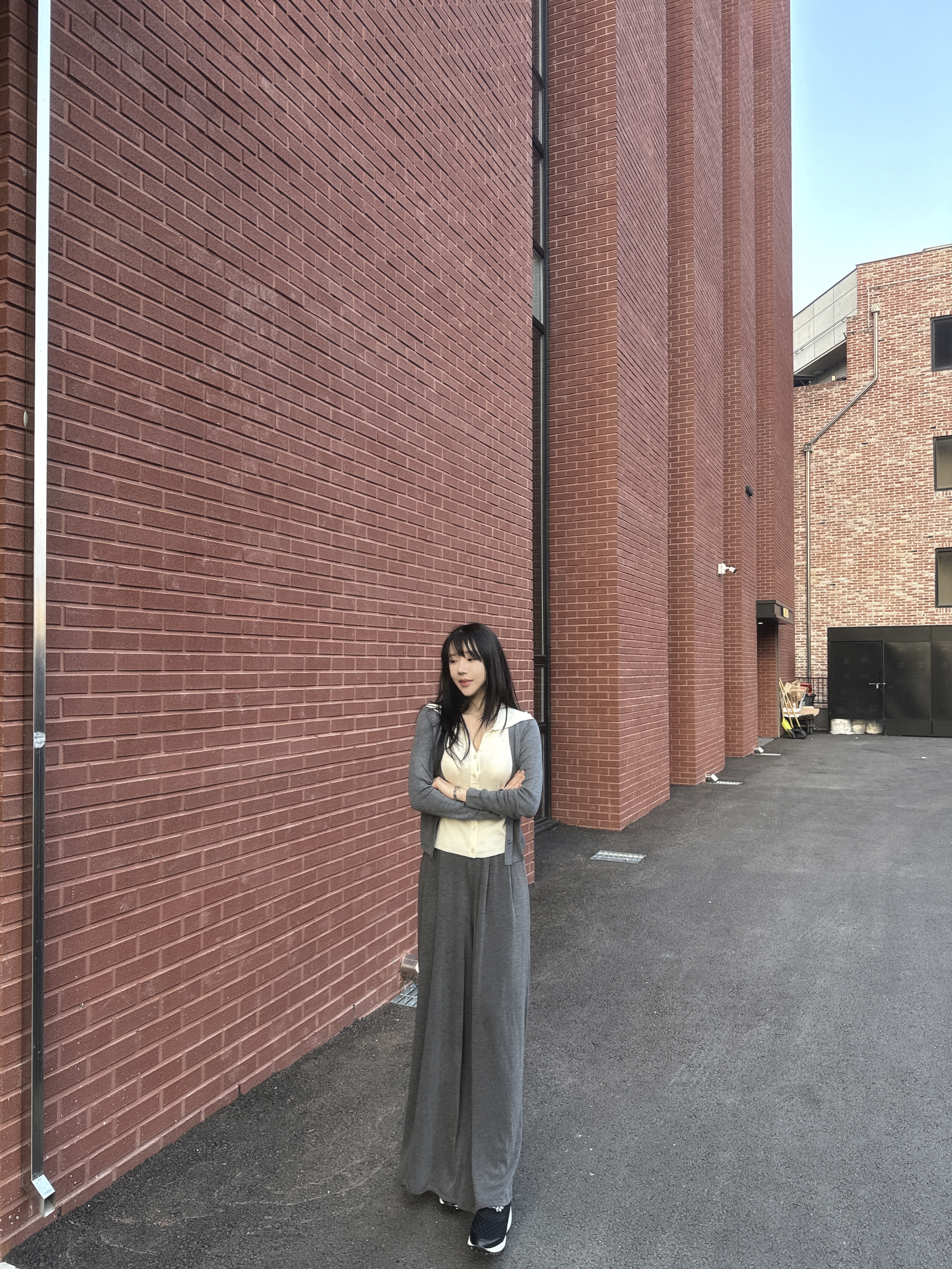 [전칼라당일!/부들부들🖤] 이중 카라 레이어드 가디건 (수입) 상세 이미지 5