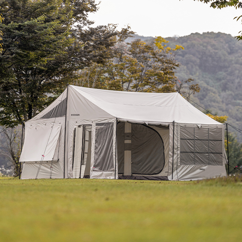 아이두젠 그랜드빌 타프스크린 렉타 메쉬 타프쉘 대형 블랙코팅 그늘막