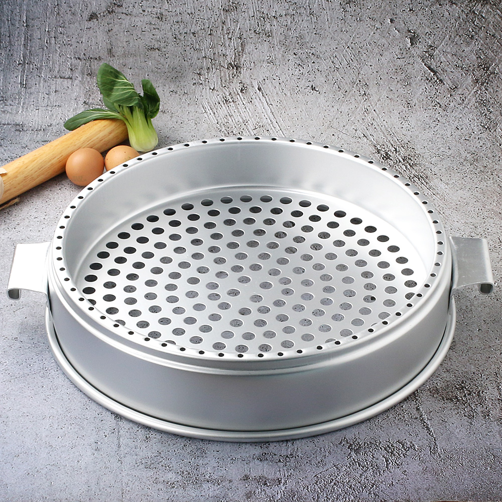 계란 만두 찜기 업소용 대형 찜 냄비 찜솥 찜통 42cm, 만두채반 중 - 상품 이미지