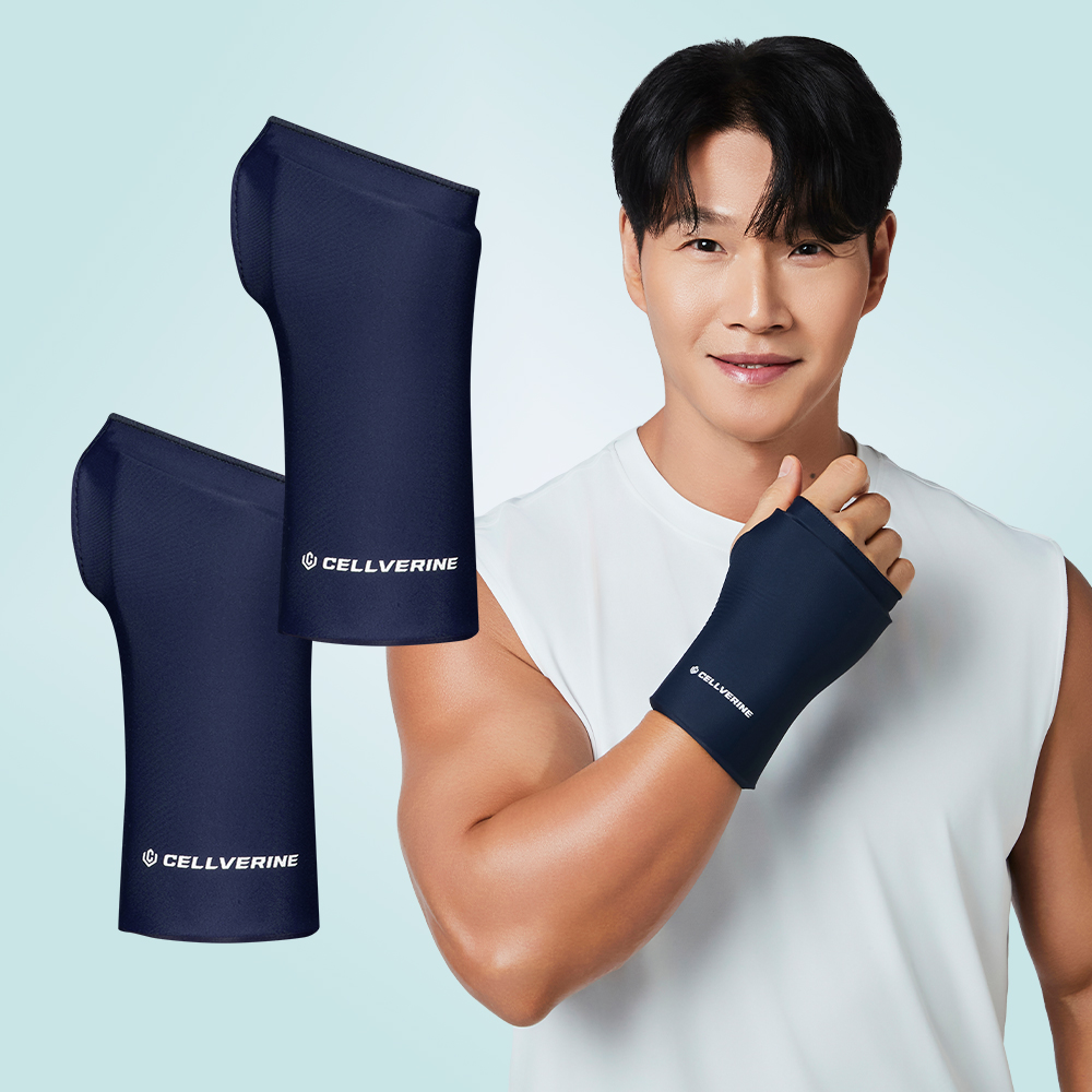 [2팩 셀버린 젤 손목밴드] 냉찜질팩 온찜질팩 손목터널증후군 크로스핏 배드민턴 스쿼시 아이싱