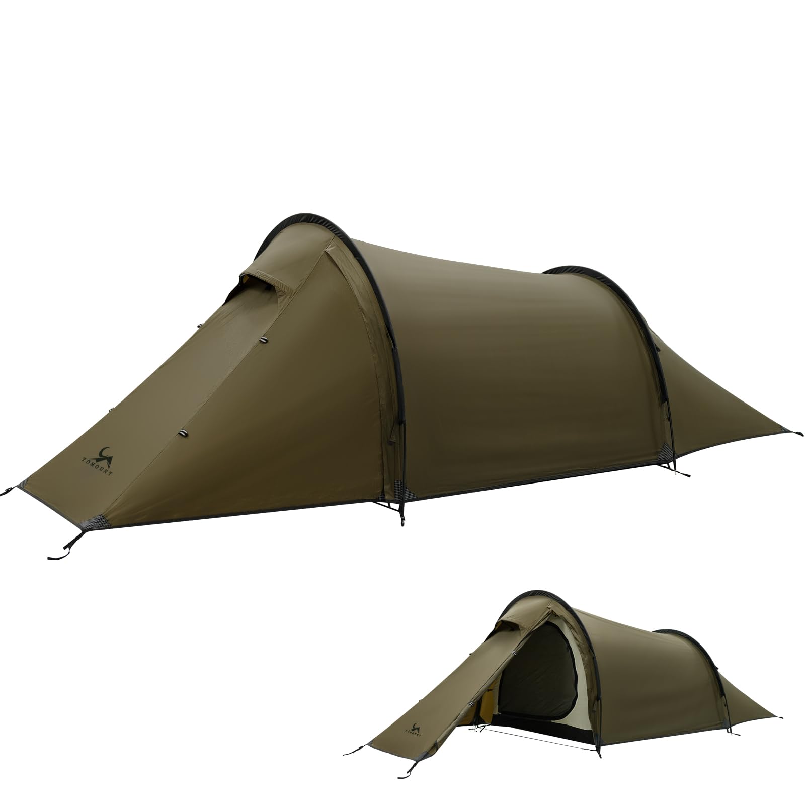 토마운트 20D PU3000mm 2룸 솔로 터널 경량 텐트 이너포함 WASP-TENT - 상세 이미지 2