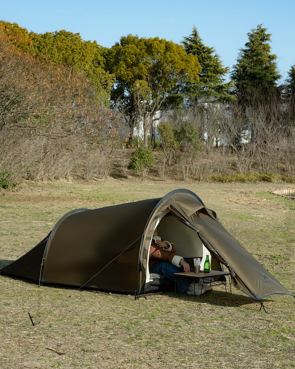 토마운트 20D PU3000mm 2룸 솔로 터널 경량 텐트 이너포함 WASP-TENT - 상품 이미지