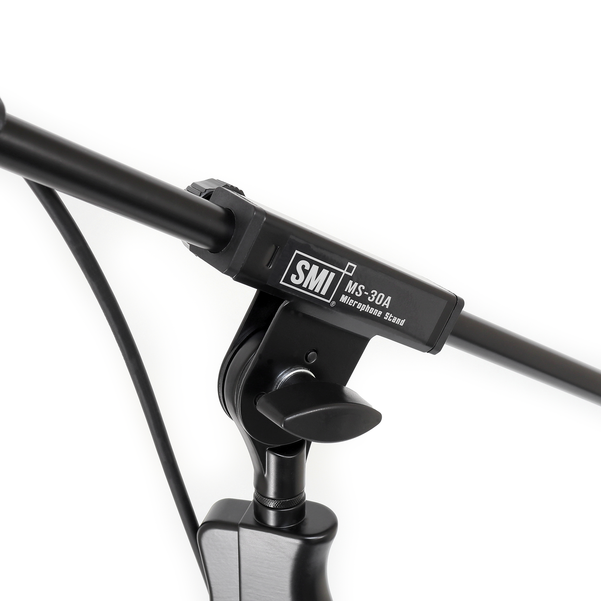 SMI MS-30A 원터치 높이조절 T자 일자형 콘덴서 붐 마이크스탠드 방송용 거치대 이미지 6