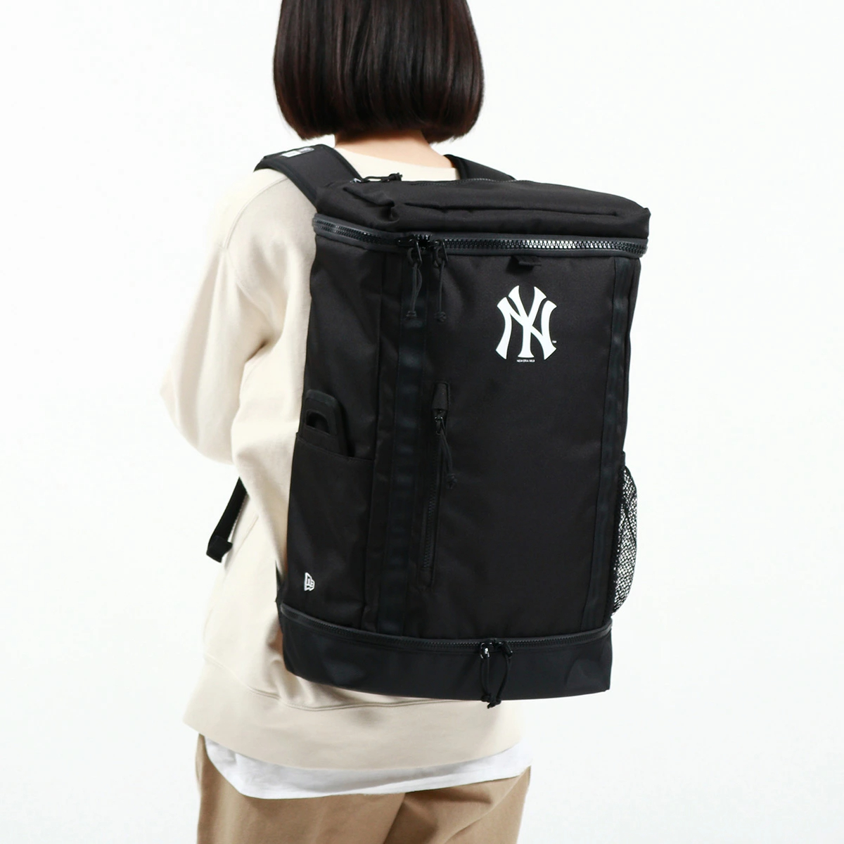 뉴에라 NEWERA 뉴욕 양키스 32L 백팩 배낭 가방 13682157 블랙 이미지 8