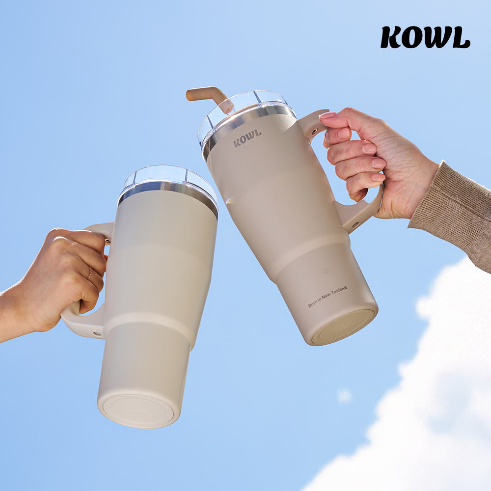 코울 밀퍼드 대용량 빨대 손잡이 이중진공 보온보냉 차량용 텀블러 950ml - 상세 이미지 5