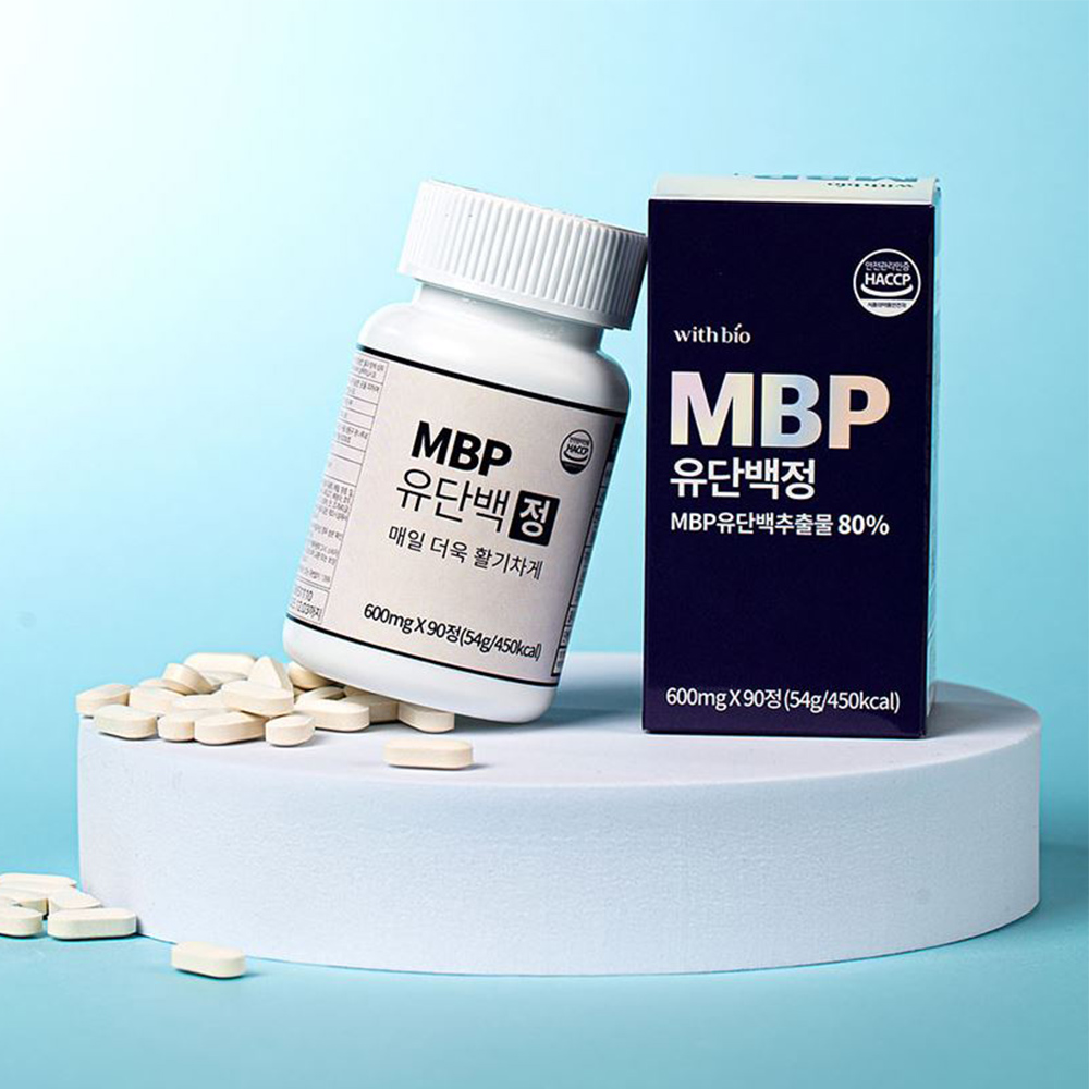 대용량 MBP 유단백 90정 뼈건강 3개월분