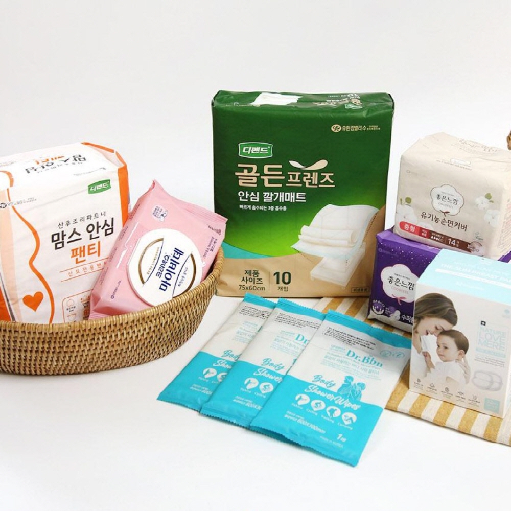 출산가방리스트 준비물 출산후 산모선물 맘스안심패드 임산부 산후조리원 와이프 아내 풀세트 - 상세 이미지 2