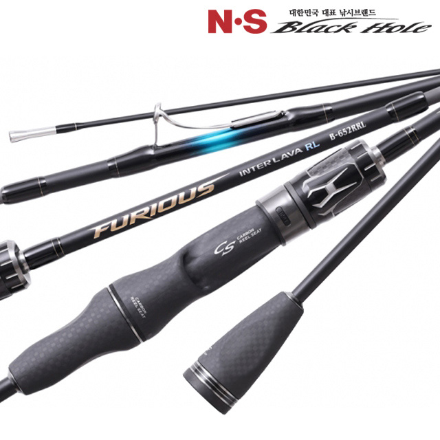 NS블랙홀 퓨리어스 인터라바 RL 인터라인 참돔낚시대 타이라바로드 B-652RRL (리트리브), 1.96m - 메인 이미지