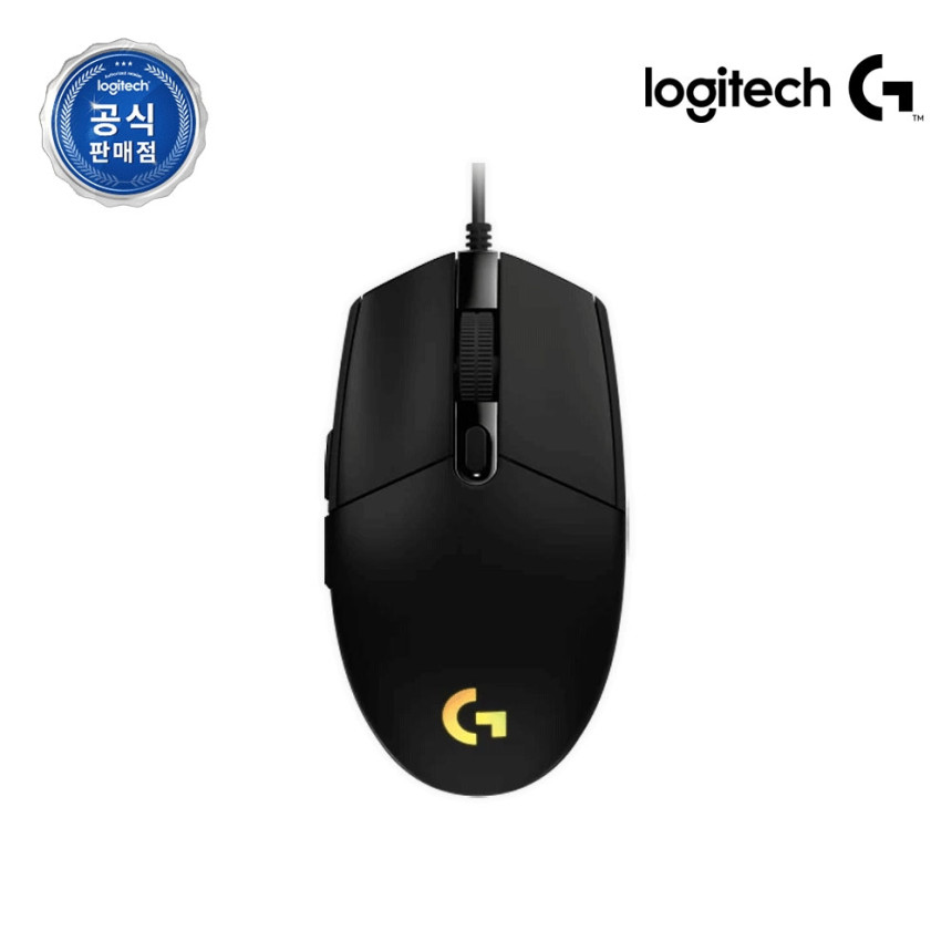 로지텍코리아 공식 G102 2세대 LIGHTSYNC 게이밍 마우스 블랙