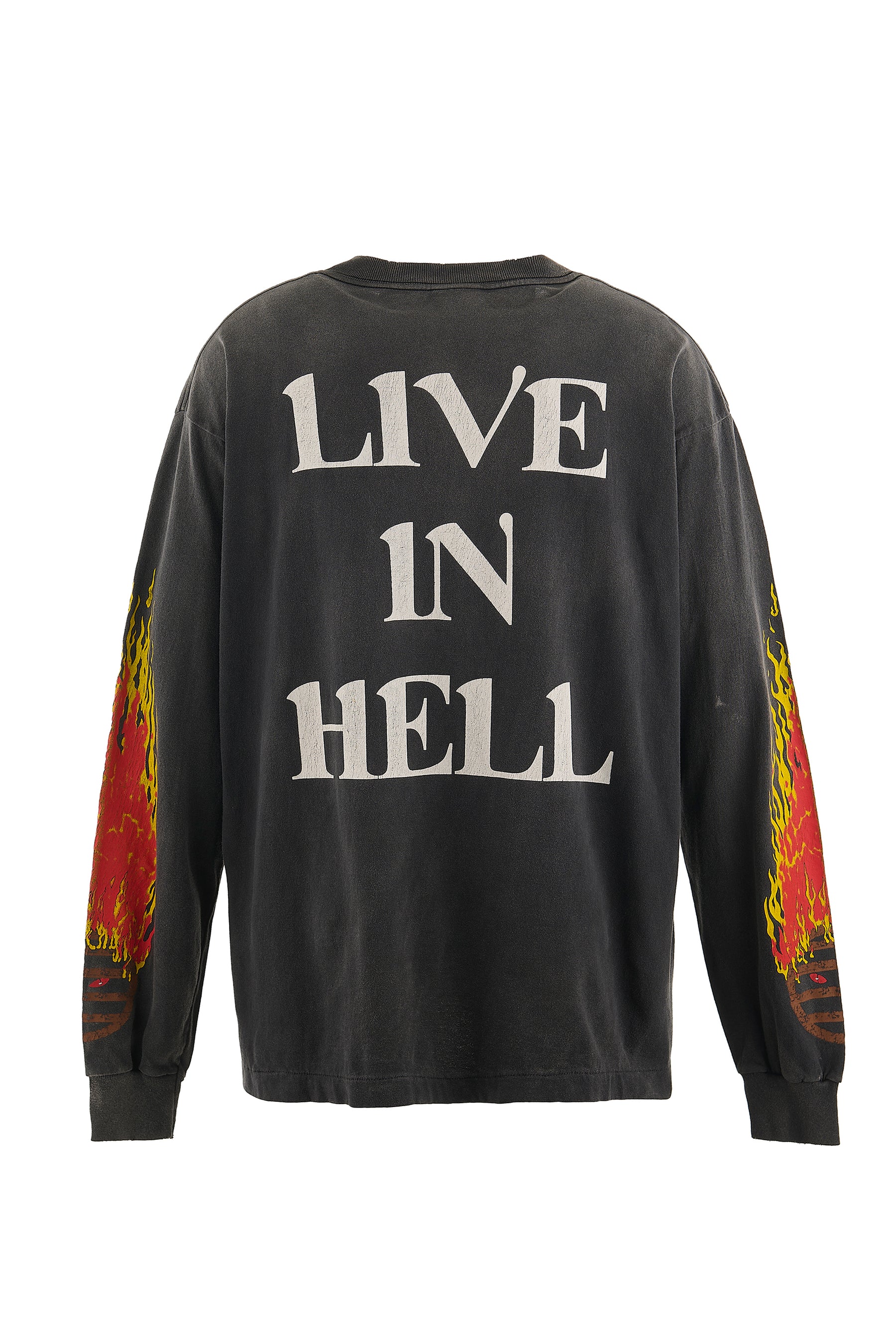 세인트 미카엘 SAINT MICHAEL LS TEE LIVE IN HELL 긴팔 티셔츠 - 상세 이미지 3