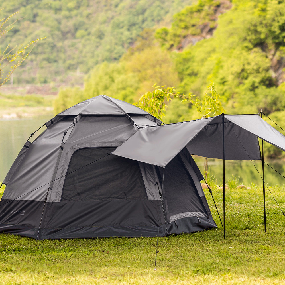 패스트캠프 오페라반타 플러스 원터치 텐트 자동 돔 그늘막 그레이