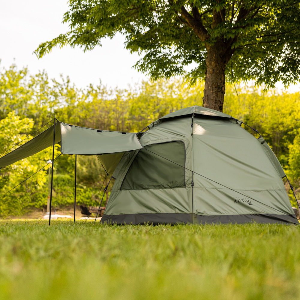 패스트캠프 오페라반타 플러스 원터치 텐트 자동 돔 그늘막 카키