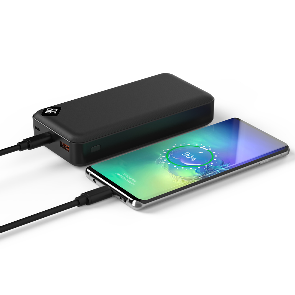 넥스트유 20000mAh QC3.0 다용도 유선 급속 휴대용 듀얼 충전 보조배터리 20001QPB - 상세 이미지 5