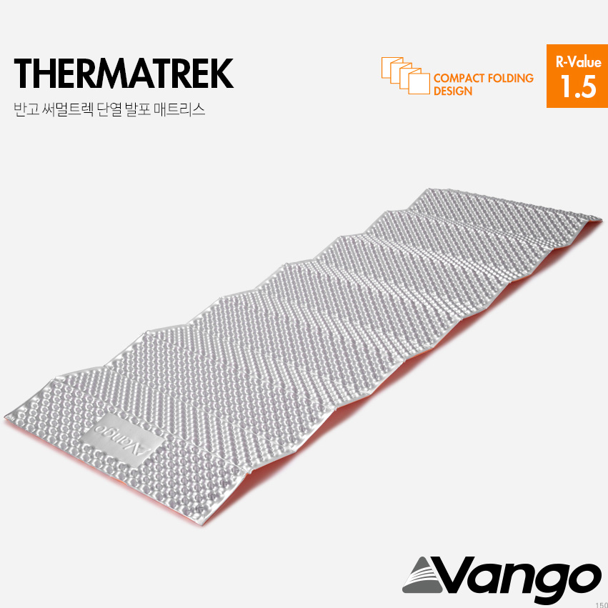 반고 써멀트렉 발포매트 초경량 접이식 단열패드 캠핑용 백패킹 필수장비 1.7cm