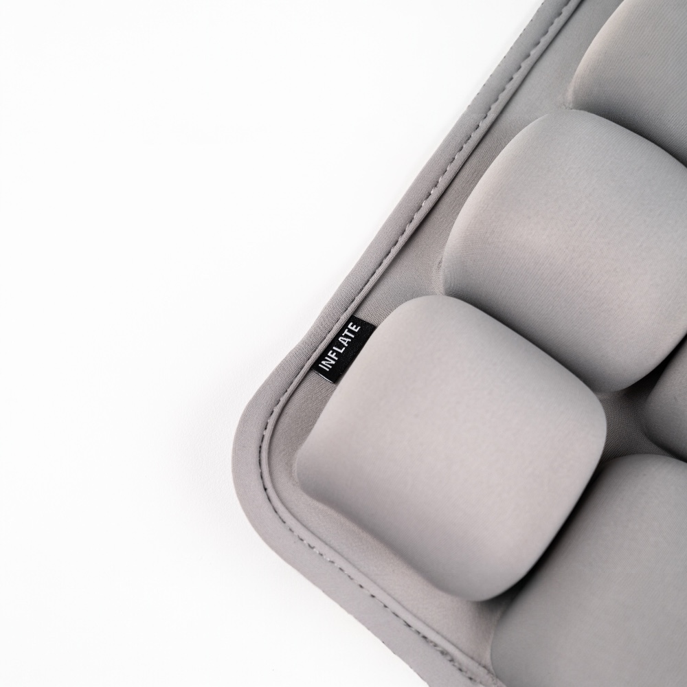 셀레어 컴포트 쿠션 수험생 휴대용 에어 무하중 차 사무실의자 기내용 비행기 에어셀 방석