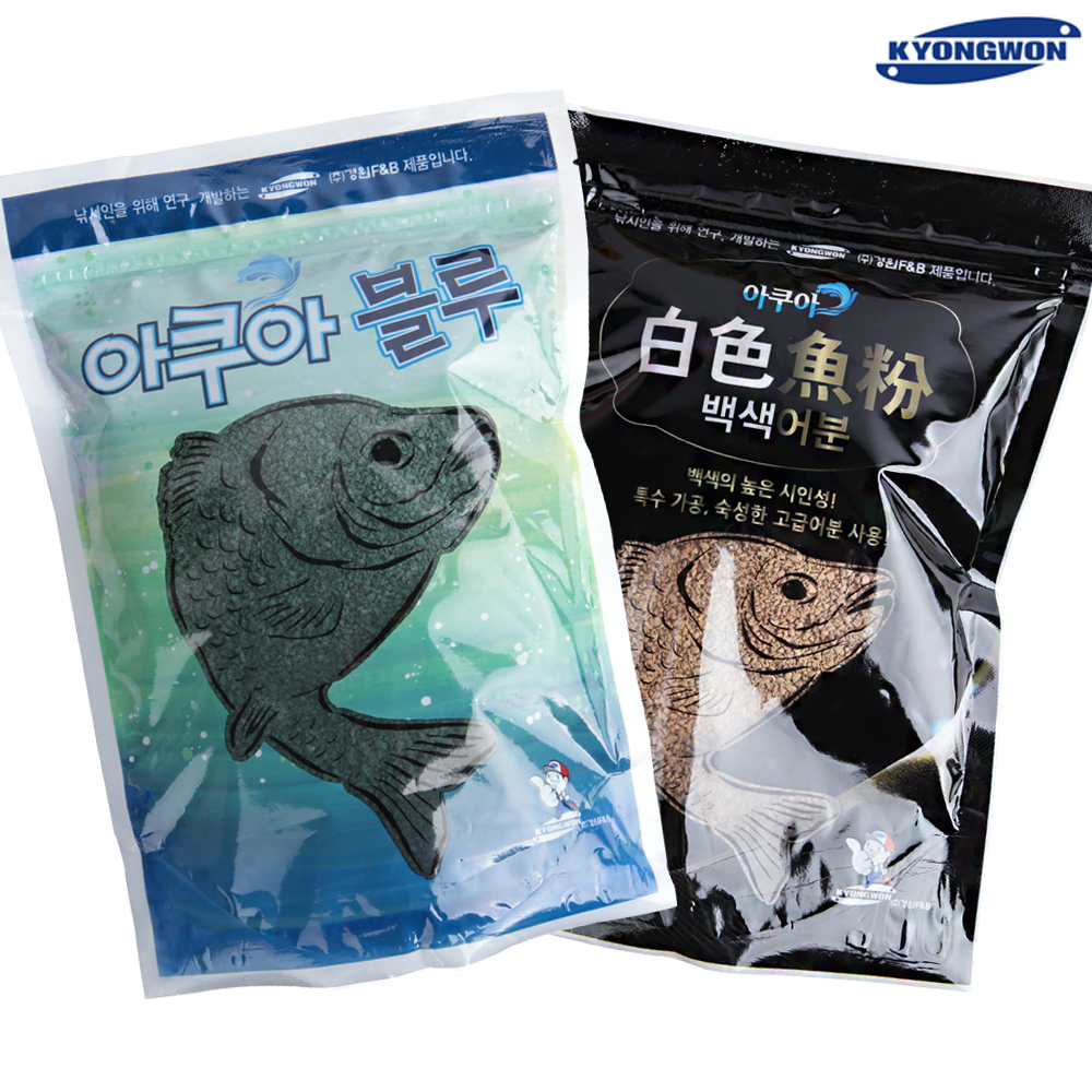 경원산업 응용배합술 아쿠아블루 경원떡밥 어분 붕어 잉어 향어 떡밥 : 낚시나라FNC