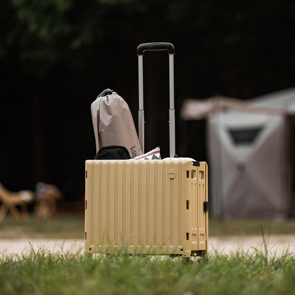 인더카고 쇼핑 폴딩 카트 FREE(One size), 탄