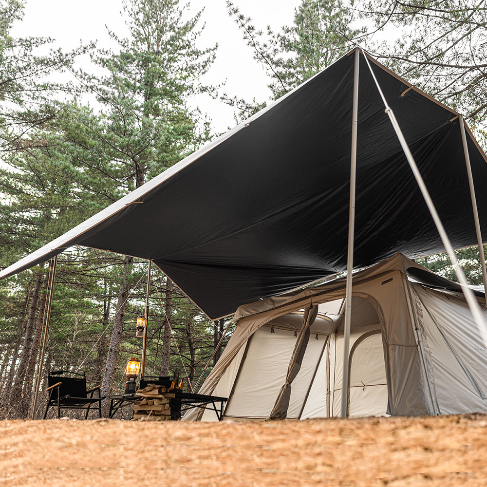 아이두젠 아마데우스 렉타 타프 그늘막 블랙코팅