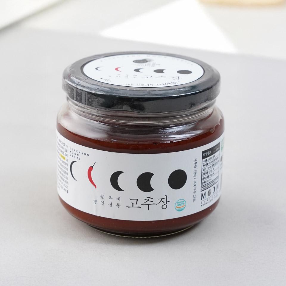 메가마트 순창 문옥례 명인 전통 고추장 450g - 상품 이미지