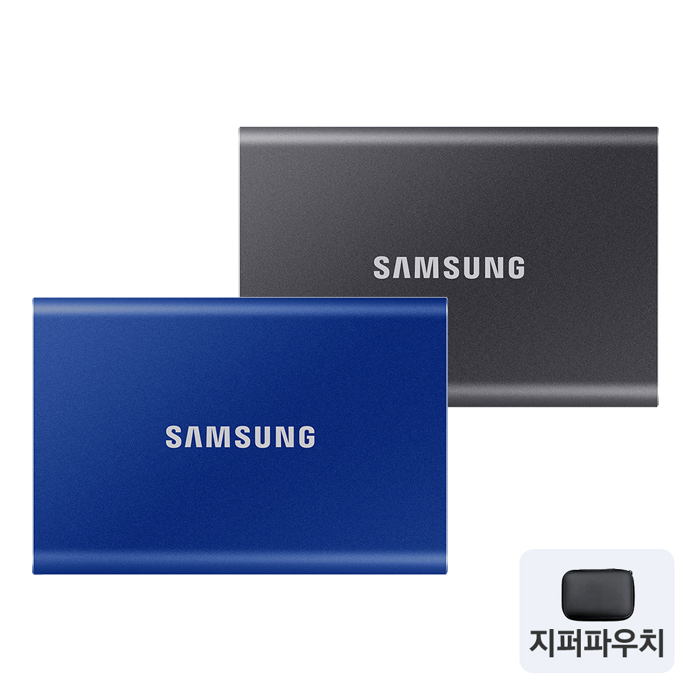 삼성전자 삼성 포터블 외장 SSD T7 (정품) 2TB, 블루 - 상세 이미지 2