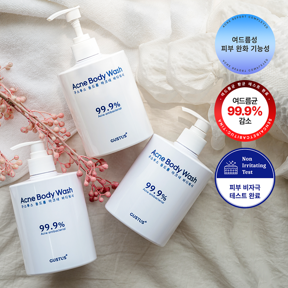 구스투스 등드름 바디워시 아크네 바하 플로럴머스크, 500ml, 2개 이미지 6