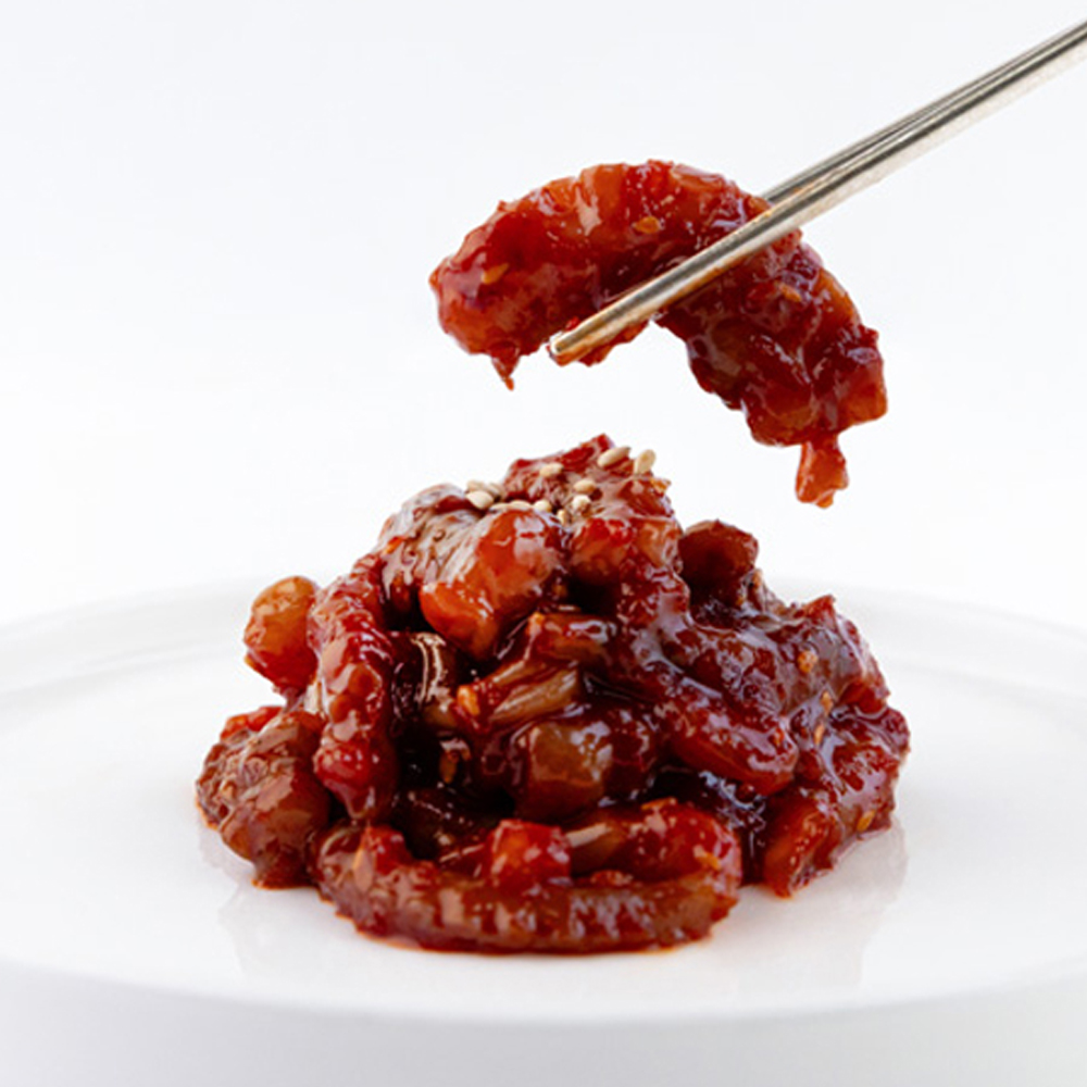 곰테이블 맛집밥상 밥도둑 반찬 대용량 낙지젓 2kg - 상품 이미지