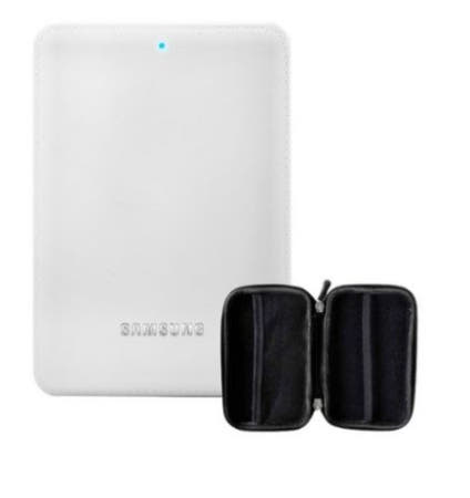 삼성전자 삼성전자 외장하드 J3 Portable 파우치 포함, 2TB, 화이트, HX-MK20J23