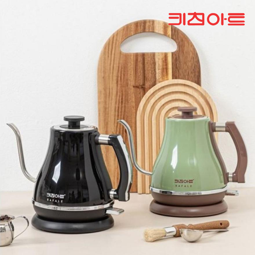 키친아트 핸드 드립 전기포트 소형 미니 커피포터 포트기 제품 이미지