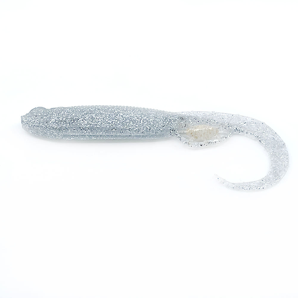 캣츠크로우 모비딕테일 광어다운샷웜 004 실버, 12.7cm(5인치) - 상세 이미지 4