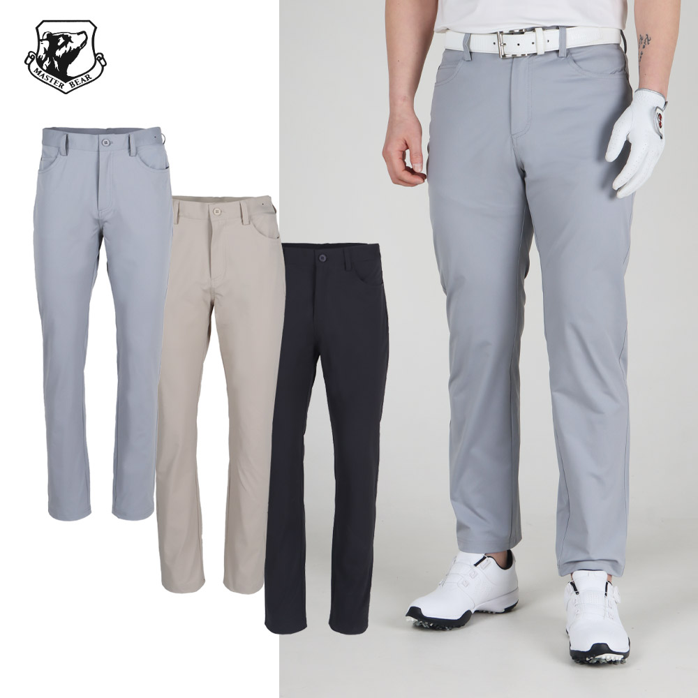 마스터베어 어반 P20 허리밴딩 스판 남성 골프바지 MB156 - 상품 이미지