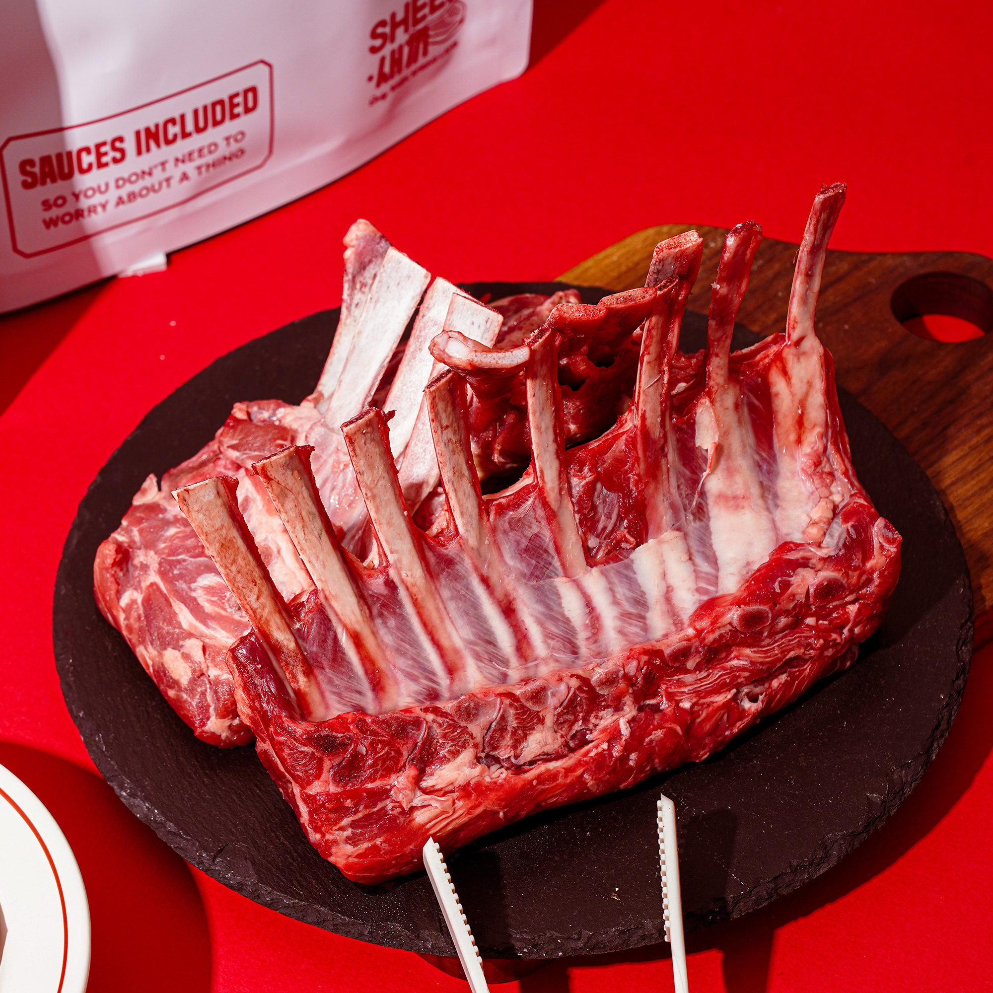 양갈비 통원육(3개월,6개월 숄더랙 프렌치랙 택1)- 양고기 캠핑 토마호크 양갈비 수육 목초육