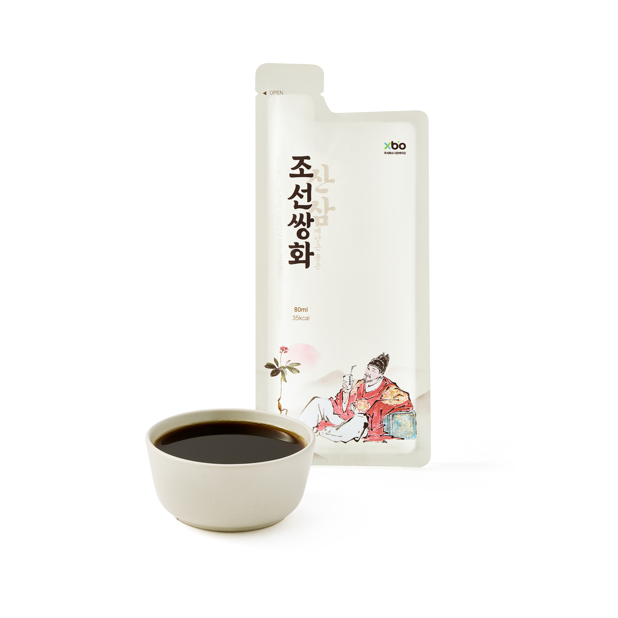 시민바이오 산삼배양근 조선쌍화 쌍화차 80ml 10개입 선물용 이미지 6