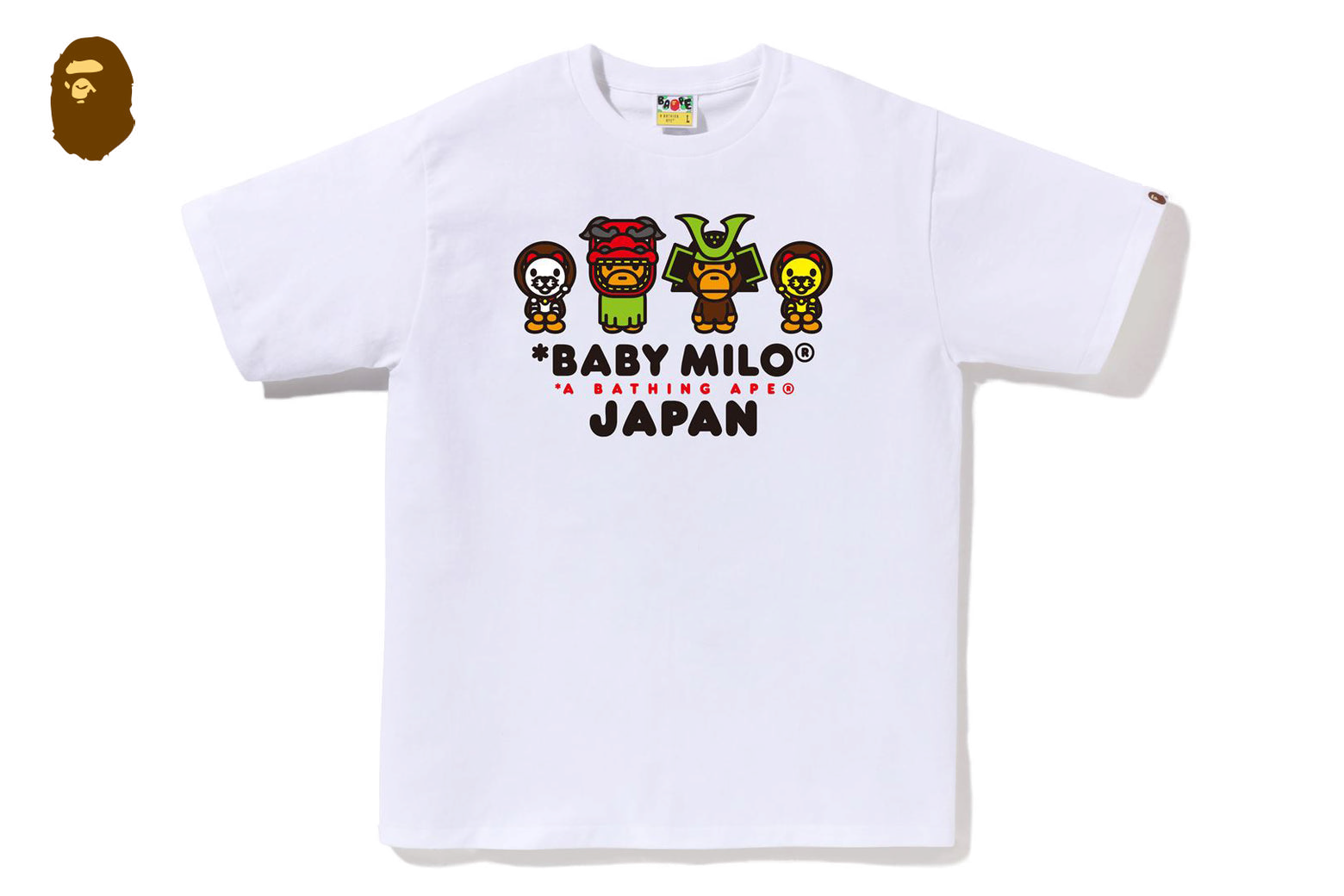베이프 반팔티 BABY MILO JAPAN TEE 3월 1주차 2L22-110-004 - 상세 이미지 2
