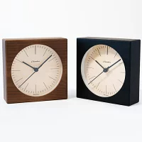 샹브루 CHAMBRE LINE DESK CLOCK 아날로그 콤팩트 탁상 시계 - 상품 이미지