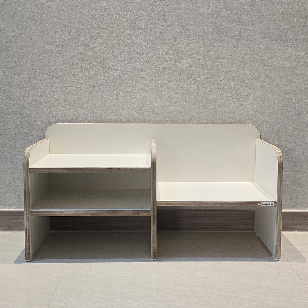 어거스트 슈벤치 아기 현관 신발장 의자 유아 키즈 어린이 몬테소리 벤치