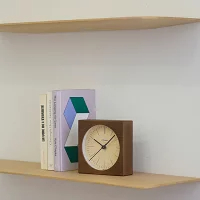 샹브루 CHAMBRE LINE DESK CLOCK 아날로그 콤팩트 탁상 시계 - 상세 이미지 2