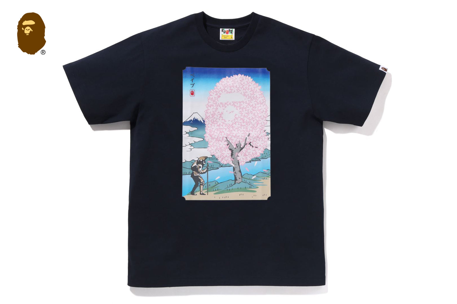 베이프 반팔티 JAPAN SAKURA TEE 3월 1주차 1L22-110-011 - 상세 이미지 4