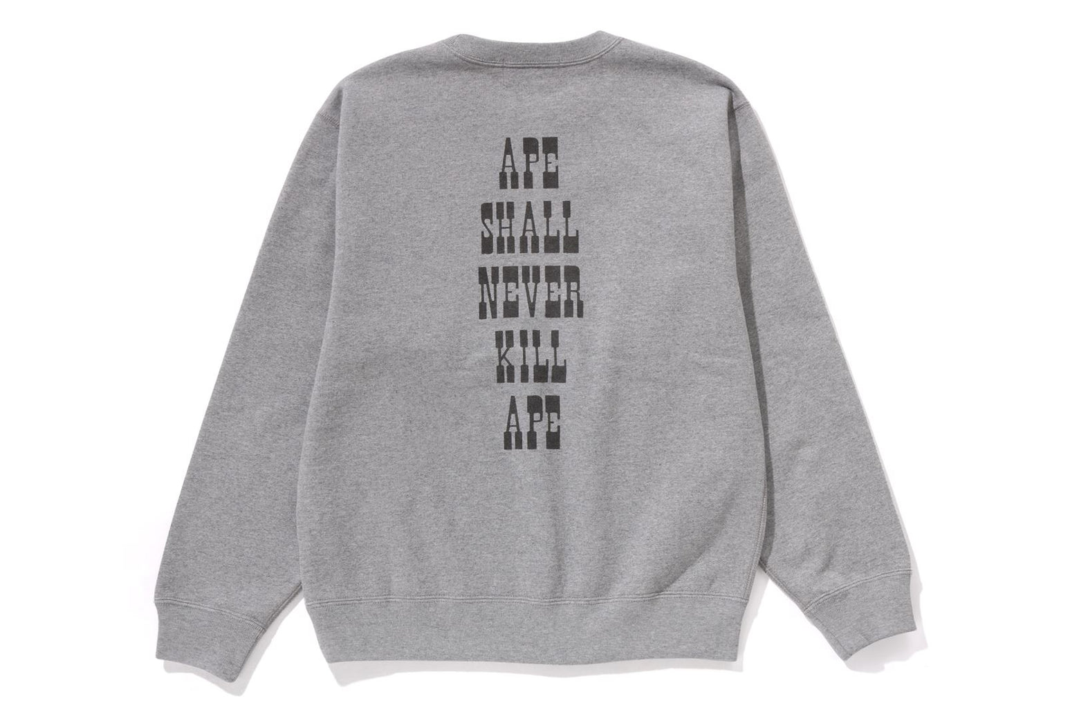 베이프 우먼즈 긴팔티 BABY MILO CREWNECK SWEATSHIRT 3월 1주차 2L30-213-005 - 상세 이미지 3