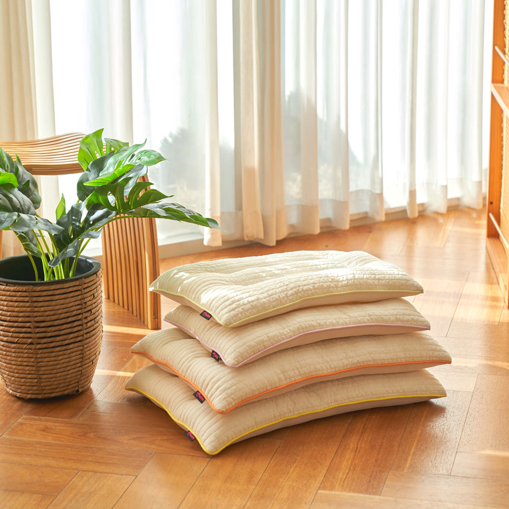 엘림코리아 빨아쓰는 일체형 어린이 낮은 쿨 리버시블베개