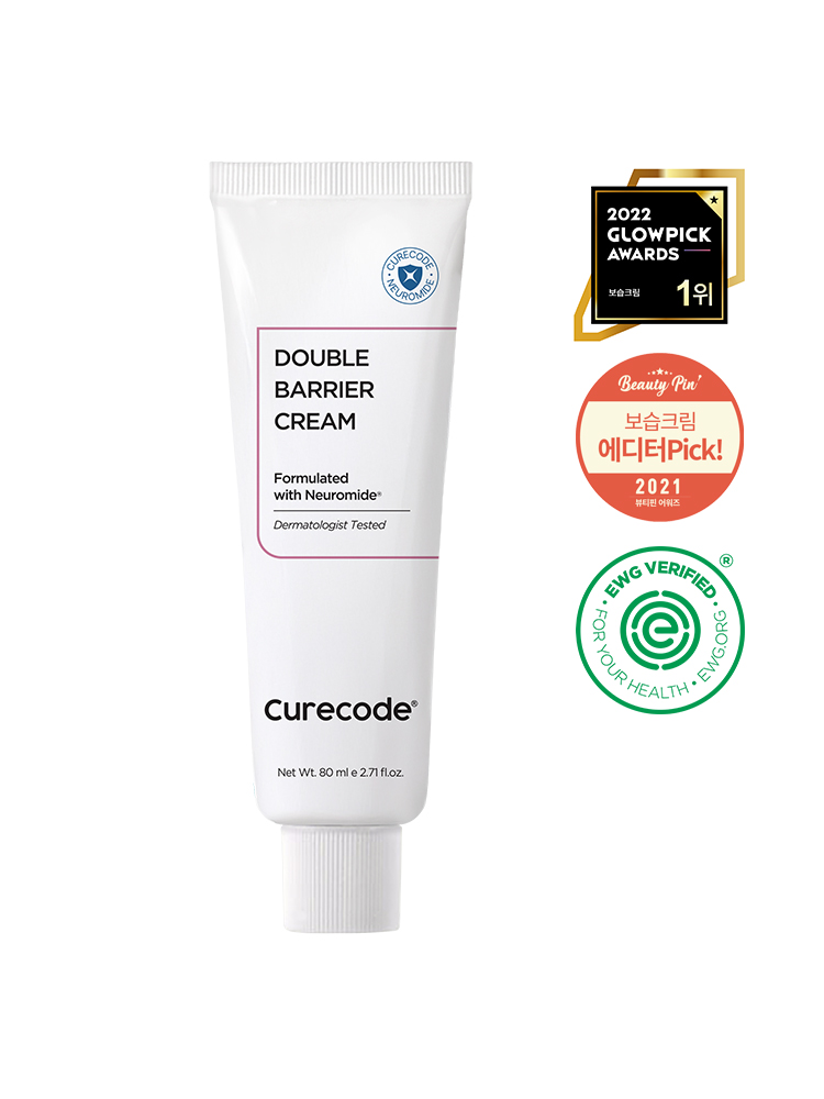 [Code.03] 큐어코드 더블 베리어 장벽강화 크림 고보습 80ml, 1개 이미지 2