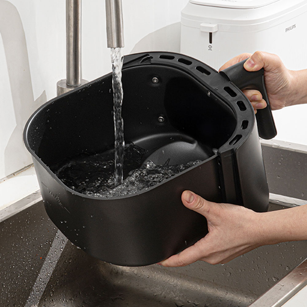 필립스 2000시리즈 보이는 에어프라이어 4.2L 하인즈 증정 블랙