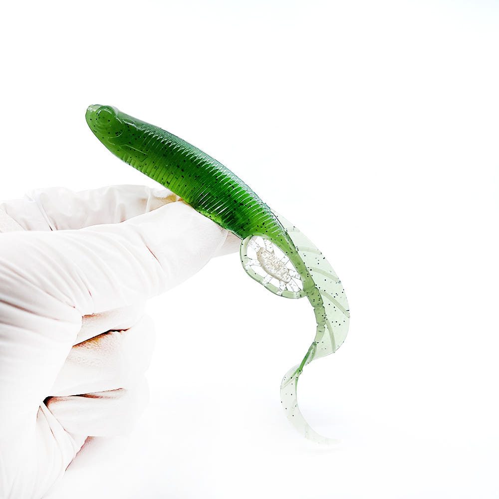 캣츠크로우 모비딕테일 광어다운샷웜 027 워터멜론, 12.7cm(5인치) - 상세 이미지 3
