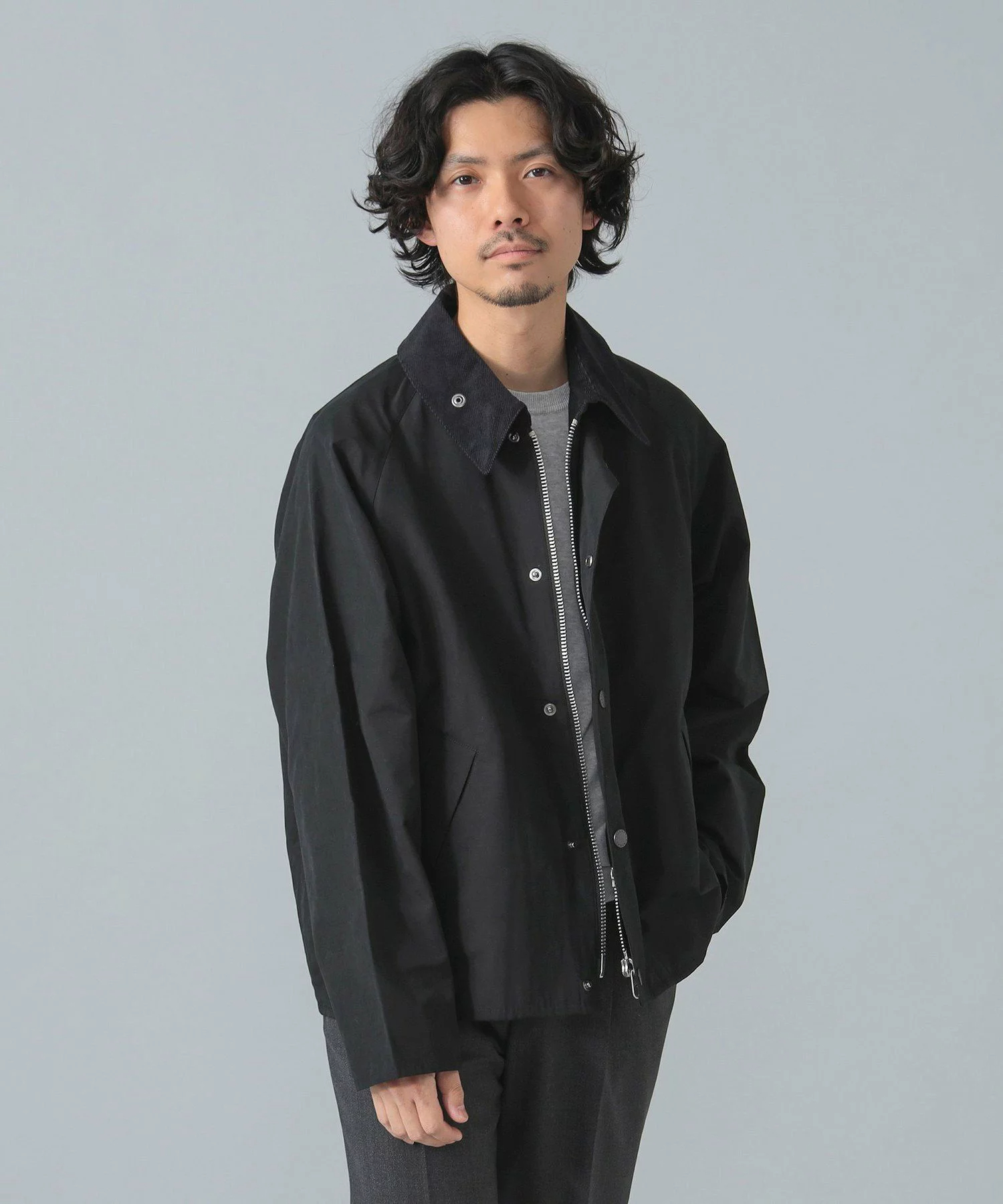 바버 Barbour x 빔스 BEMAS 별주 트랜스포트 피치 스킨 자켓 2컬러 - 상세 이미지 2